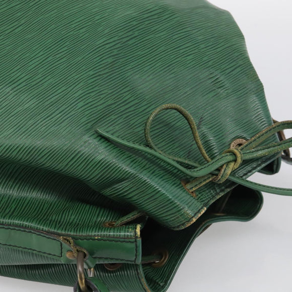 LOUIS VUITTON Epi Noe Shoulder Bag Green M44004 LV Auth ka6743