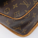 LOUIS VUITTON Monogram Sologne Shoulder Bag M42250 LV Auth ka6745A-17