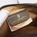 GUCCI GG Supreme Web Sherry Line Shoulder Bag PVC Beige 98 02 004 Auth ka6747-19