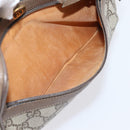 GUCCI GG Supreme Web Sherry Line Shoulder Bag PVC Beige 98 02 004 Auth ka6747-20