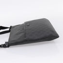 GUCCI GG Supreme Shoulder Bag PVC Black 162904 Auth ka6761-4