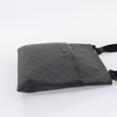 GUCCI GG Supreme Shoulder Bag PVC Black 162904 Auth ka6761-5