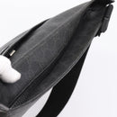GUCCI GG Supreme Shoulder Bag PVC Black 162904 Auth ka6761-6