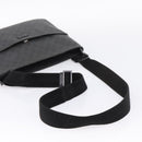 GUCCI GG Supreme Shoulder Bag PVC Black 162904 Auth ka6761-7