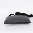 GUCCI GG Supreme Shoulder Bag PVC Black 162904 Auth ka6761-9