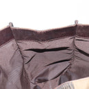 FENDI Pecan Tote Bag Canvas Black Khaki Auth ka6763-19