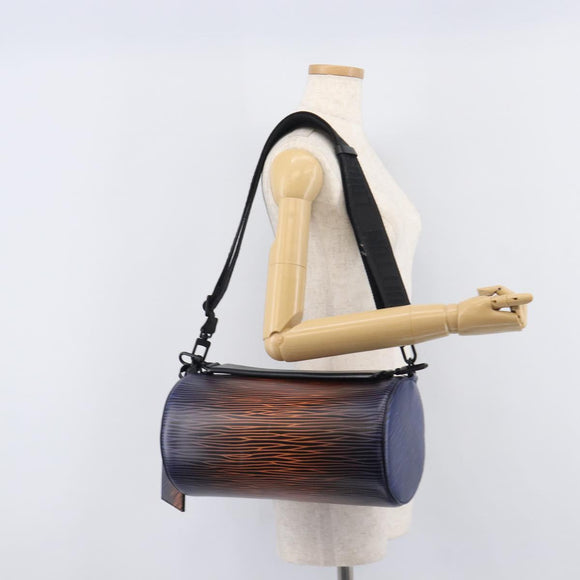 LOUIS VUITTON Epi XL Soft Porosion MM Shoulder Bag Orange M23093 Auth ka6768SAM