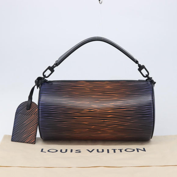 LOUIS VUITTON Epi XL Soft Porosion MM Shoulder Bag Orange M23093 Auth ka6768SAM