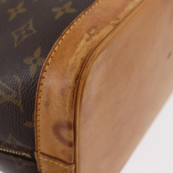 LOUIS VUITTON Monogram Alma Hand Bag M51130 LV Auth ka677