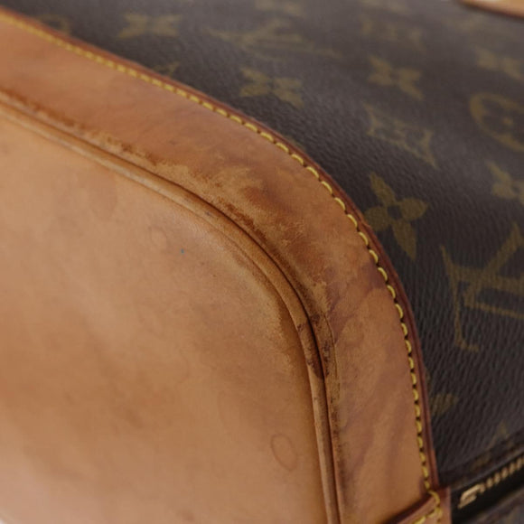 LOUIS VUITTON Monogram Alma Hand Bag M51130 LV Auth ka677