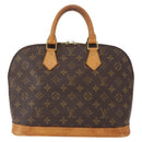 LOUIS VUITTON Monogram Alma Hand Bag M51130 LV Auth ka677-2