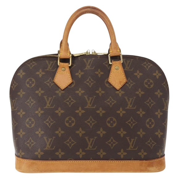 LOUIS VUITTON Monogram Alma Hand Bag M51130 LV Auth ka677