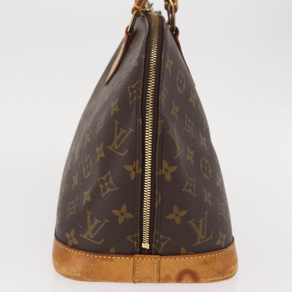 LOUIS VUITTON Monogram Alma Hand Bag M51130 LV Auth ka677