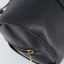 LOUIS VUITTON Epi Soufflot Hand Bag Black M52222 LV Auth ka6771-16
