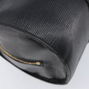 LOUIS VUITTON Epi Soufflot Hand Bag Black M52222 LV Auth ka6771-8