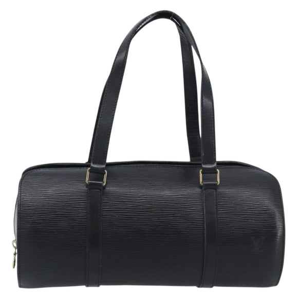 LOUIS VUITTON Epi Soufflot Hand Bag Black M52222 LV Auth ka6771