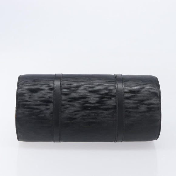 LOUIS VUITTON Epi Soufflot Hand Bag Black M52222 LV Auth ka6771