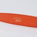 GUCCI GG Marmont Aphrodite Small Shoulder Bag Leather Orange 731817 Auth ka6775M-10