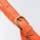 GUCCI GG Marmont Aphrodite Small Shoulder Bag Leather Orange 731817 Auth ka6775M-17