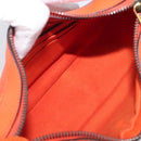 GUCCI GG Marmont Aphrodite Small Shoulder Bag Leather Orange 731817 Auth ka6775M-22