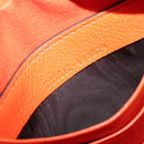 GUCCI GG Marmont Aphrodite Small Shoulder Bag Leather Orange 731817 Auth ka6775M-26