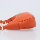 GUCCI GG Marmont Aphrodite Small Shoulder Bag Leather Orange 731817 Auth ka6775M-5