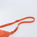 GUCCI GG Marmont Aphrodite Small Shoulder Bag Leather Orange 731817 Auth ka6775M-8