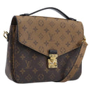 LOUIS VUITTON Monogram Reverse Pochette Metis MM Shoulder M44876 LV Auth ka6778A-1