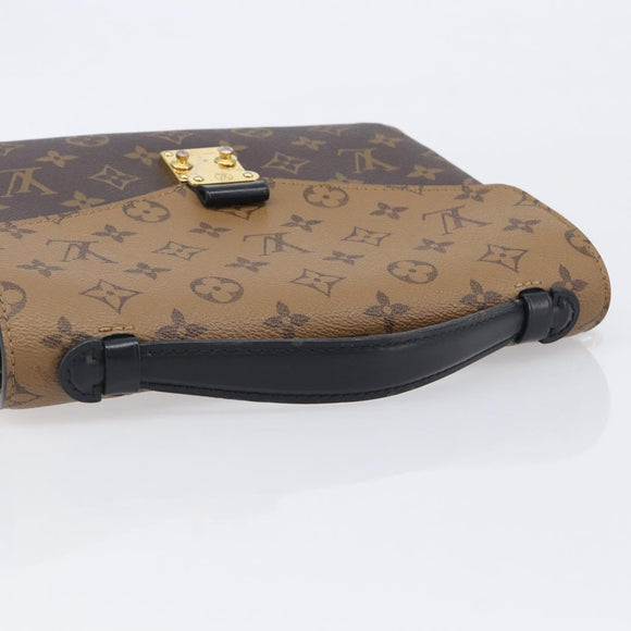 LOUIS VUITTON Monogram Reverse Pochette Metis MM Shoulder M44876 LV Auth ka6778A