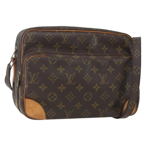 LOUIS VUITTON Monogram Nile Shoulder Bag M45244 LV Auth ka678
