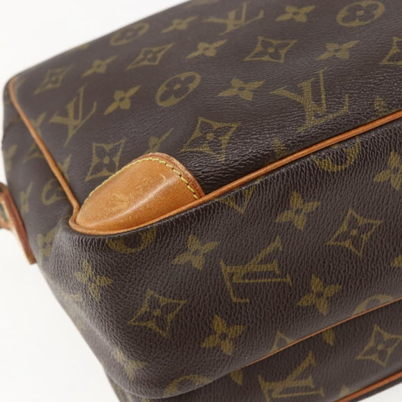LOUIS VUITTON Monogram Nile Shoulder Bag M45244 LV Auth ka678