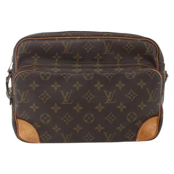 LOUIS VUITTON Monogram Nile Shoulder Bag M45244 LV Auth ka678