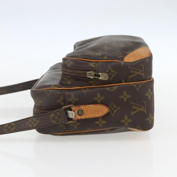 LOUIS VUITTON Monogram Nile Shoulder Bag M45244 LV Auth ka678