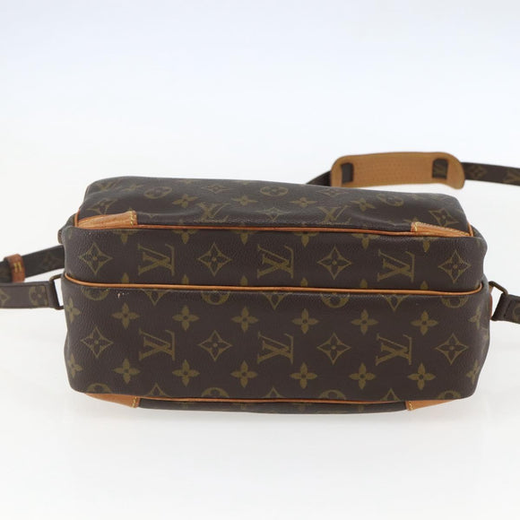 LOUIS VUITTON Monogram Nile Shoulder Bag M45244 LV Auth ka678