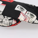 PRADA Waist Bag Nylon Black Silver Auth ka6780M-12