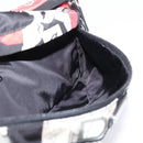 PRADA Waist Bag Nylon Black Silver Auth ka6780M-18