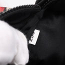 PRADA Waist Bag Nylon Black Silver Auth ka6780M-11