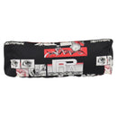 PRADA Waist Bag Nylon Black Silver Auth ka6780M-3
