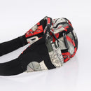 PRADA Waist Bag Nylon Black Silver Auth ka6780M-4