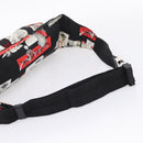 PRADA Waist Bag Nylon Black Silver Auth ka6780M-7