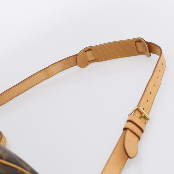 LOUIS VUITTON Monogram Keepall Bandouliere 60 Boston Bag M41412 LV Auth ka6781