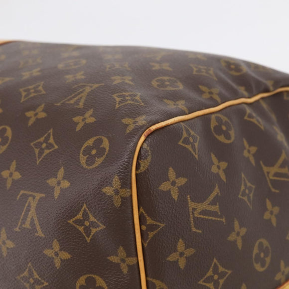 LOUIS VUITTON Monogram Keepall Bandouliere 60 Boston Bag M41412 LV Auth ka6781