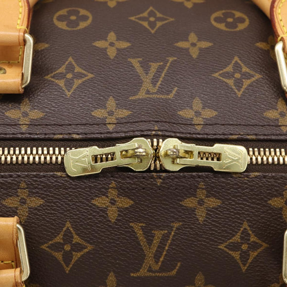 LOUIS VUITTON Monogram Keepall Bandouliere 60 Boston Bag M41412 LV Auth ka6781