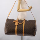 LOUIS VUITTON Monogram Keepall Bandouliere 60 Boston Bag M41412 LV Auth ka6781-29