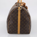 LOUIS VUITTON Monogram Keepall Bandouliere 60 Boston Bag M41412 LV Auth ka6781-3