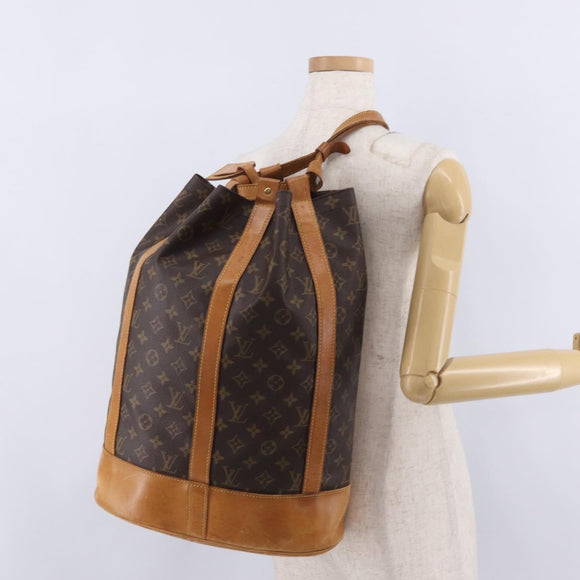 LOUIS VUITTON Monogram Randonnee GM Shoulder Bag M42244 LV Auth ka6782