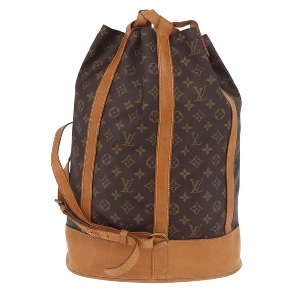 LOUIS VUITTON Monogram Randonnee GM Shoulder Bag M42244 LV Auth ka6782