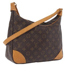LOUIS VUITTON Monogram Boulogne 30 Shoulder Bag M51265 LV Auth ka6784A-1