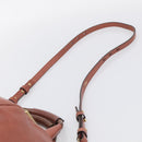 Chloe Etel Hand Bag Leather 2way Pink Gold Auth ka6785A-11