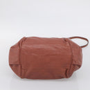 Chloe Etel Hand Bag Leather 2way Pink Gold Auth ka6785A-12